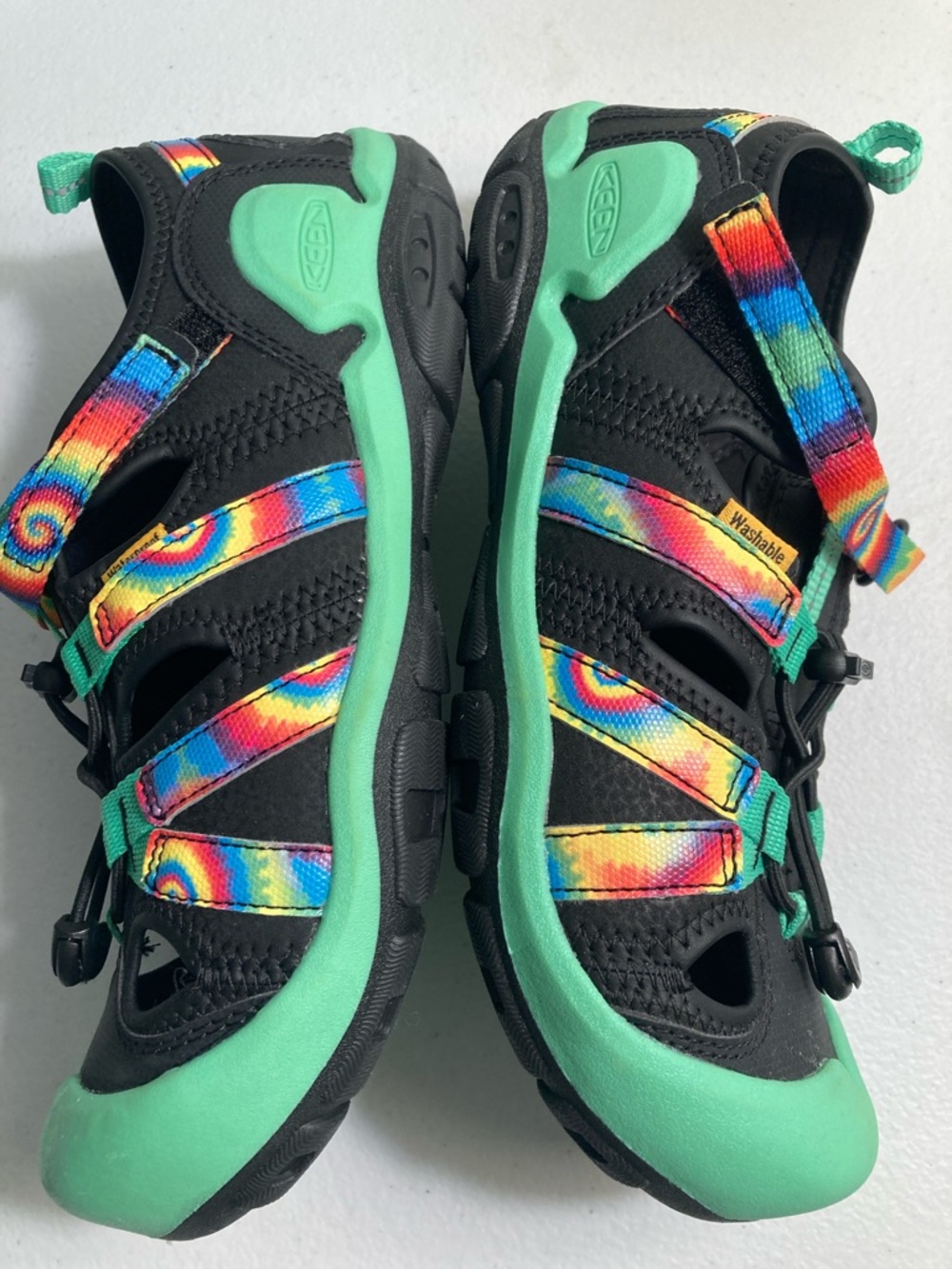 Keen Knotch Creek Tie Dye Washable Hiking Sandals - Picture 5 of 9